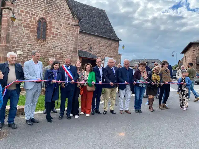 Inauguration réhabilitation cœur de village PRUINES